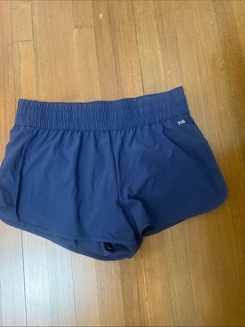 DSG Navy Blue Women's Athletic Running Shorts